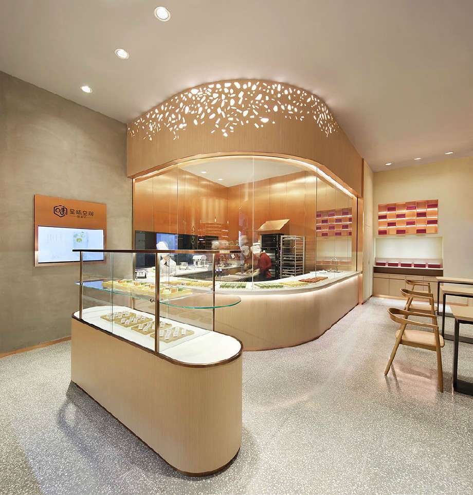 85平米糕點(diǎn)店裝修設(shè)計效果圖
