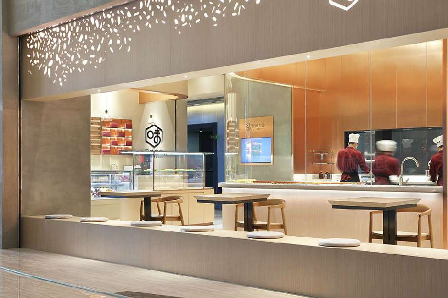 85平米糕點(diǎn)店裝修設(shè)計效果圖