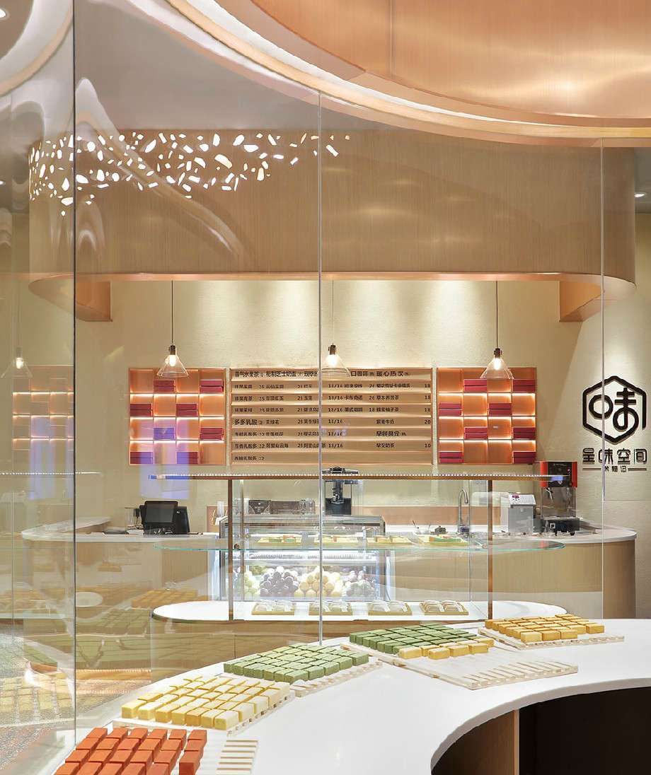 85平米糕點(diǎn)店裝修設(shè)計效果圖