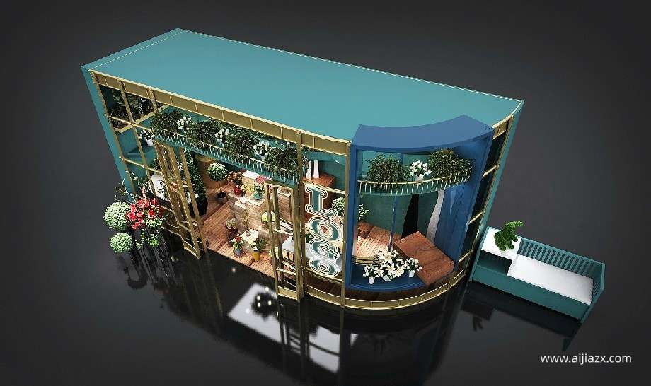 　　鄭州花店裝修設計攻略，人氣花店如何裝修打造
