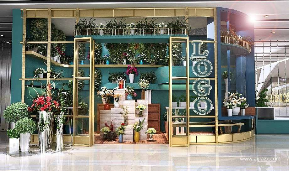 　　鄭州花店裝修設計攻略，人氣花店如何裝修打造
