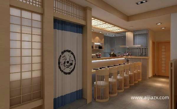 日式餐飲店設(shè)計，日式料理店裝修設(shè)計注意事項