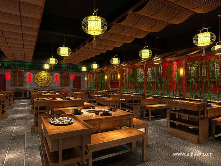 鄭州火鍋店裝修設計說明，火鍋店裝修設計規(guī)范