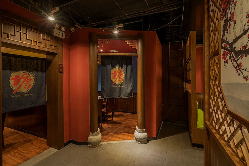 800平古典風格餐廳裝修設(shè)計效果圖