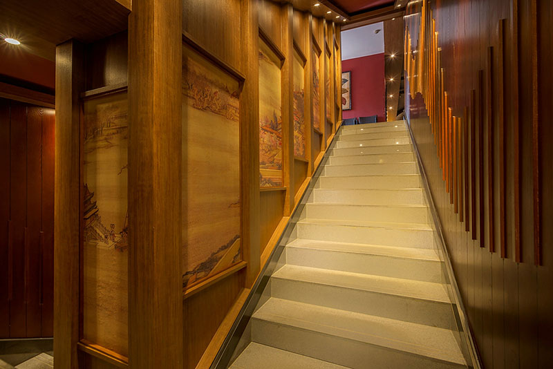 800平古典風格餐廳裝修設(shè)計效果圖