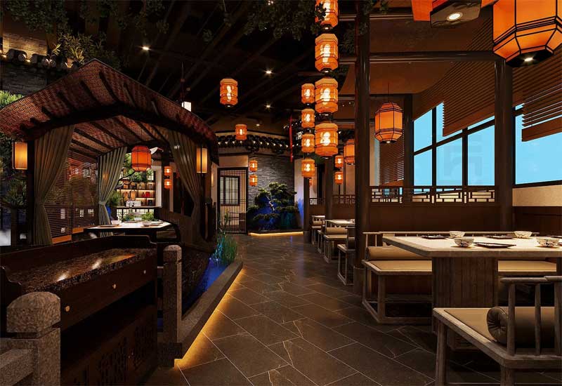 鄭州餐飲店裝修設計:火鍋店/中餐廳/快餐店分別需要多少錢