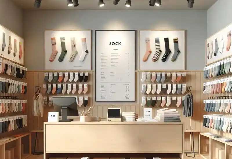 鄭州襪子配飾店裝修，收納空間決定經(jīng)營(yíng)效率 