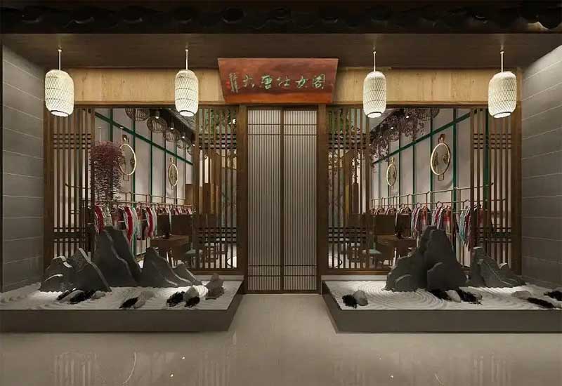 鄭州漢服店裝修設(shè)計，傳統(tǒng)文化元素的靈魂融入 