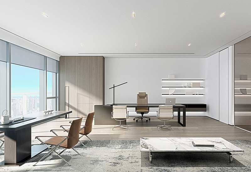 鄭州辦公室裝修設(shè)計費是否值得?施工落地效果參考