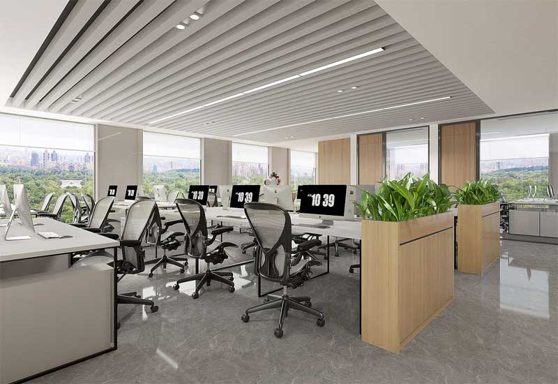 鄭州辦公室裝修報價對比：設(shè)計(jì)費(fèi)用/施工工期/材料成本全分析